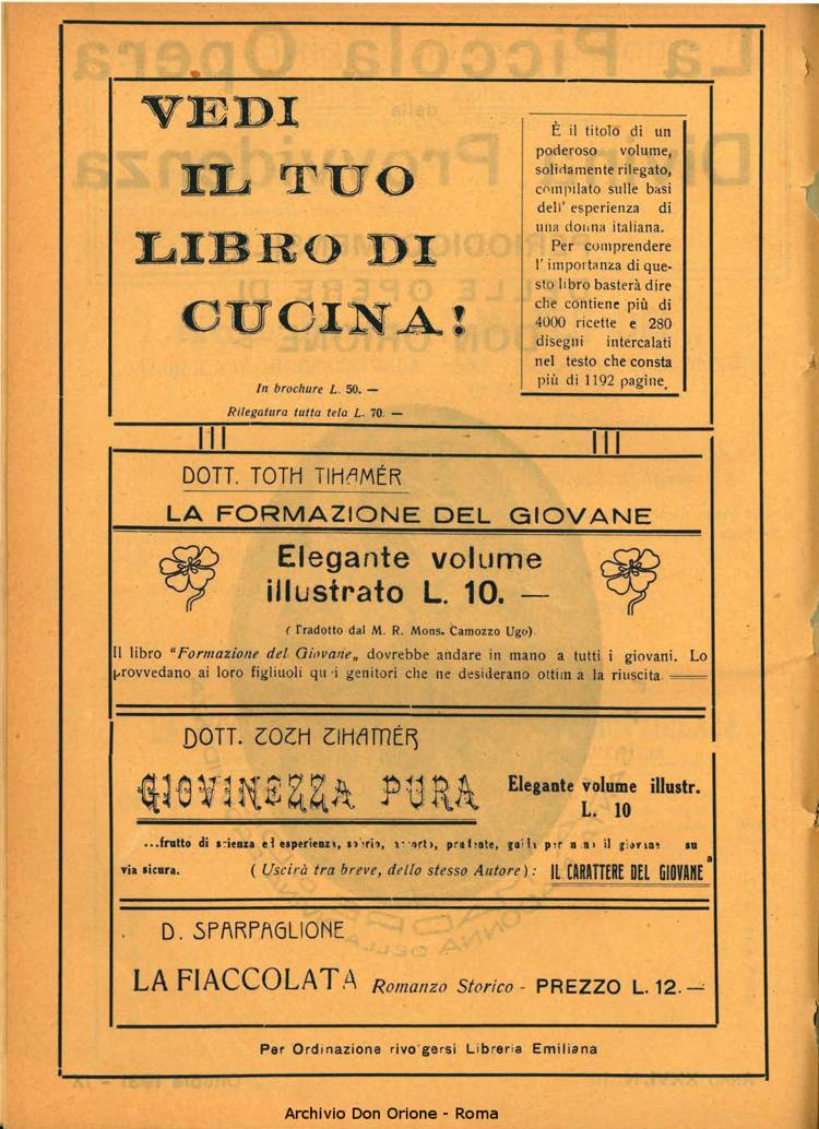 La piccola Opera della Divina Provvidenza, 26, 10, 01-10-1931, pagina 2