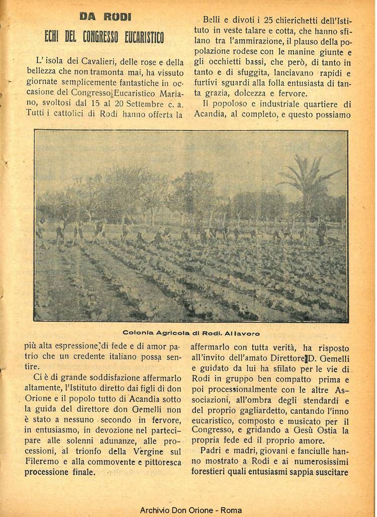 La piccola Opera della Divina Provvidenza, 26, 10, 01-10-1931, pagina 9