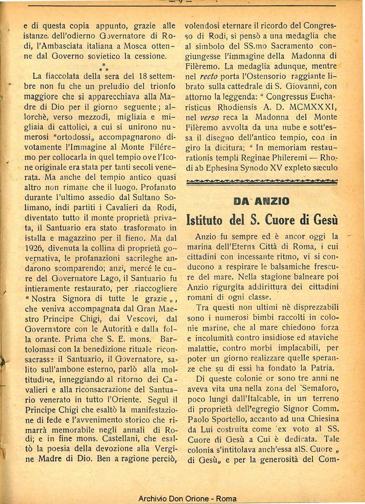 La piccola Opera della Divina Provvidenza, 26, 10, 01-10-1931, pagina 11