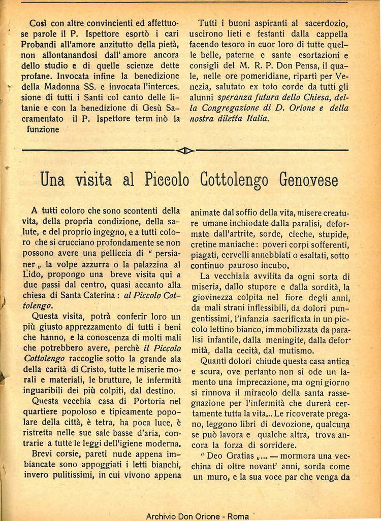 La piccola Opera della Divina Provvidenza, 26, 10, 01-10-1931, pagina 15