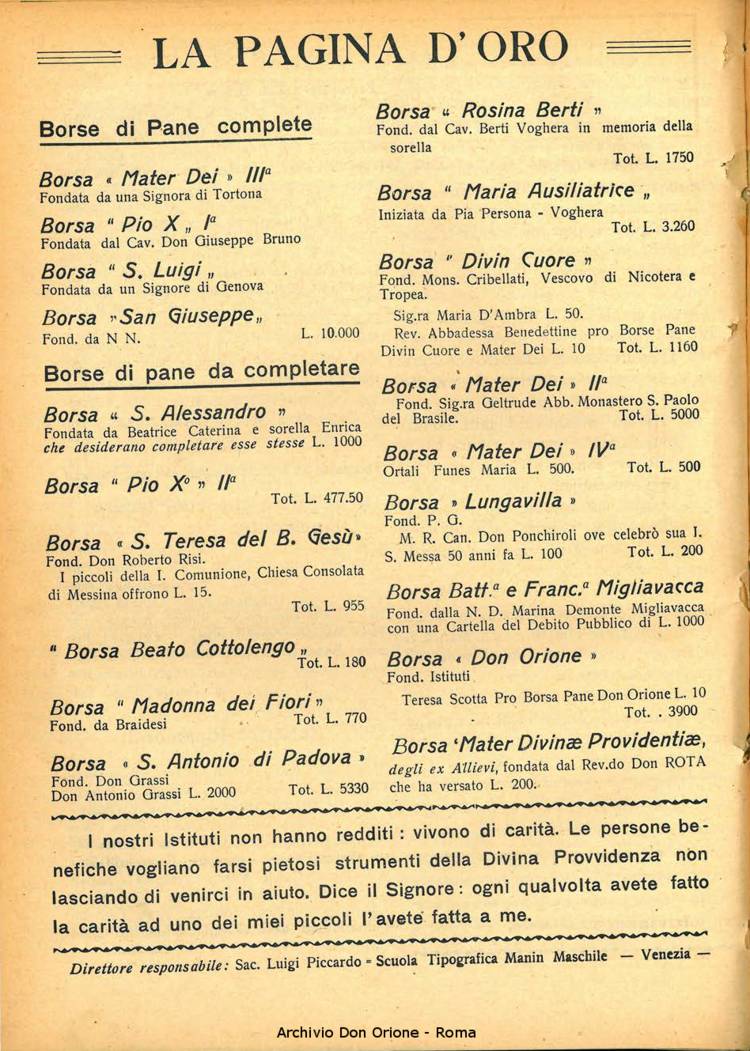 La piccola Opera della Divina Provvidenza, 26, 10, 01-10-1931, pagina 18
