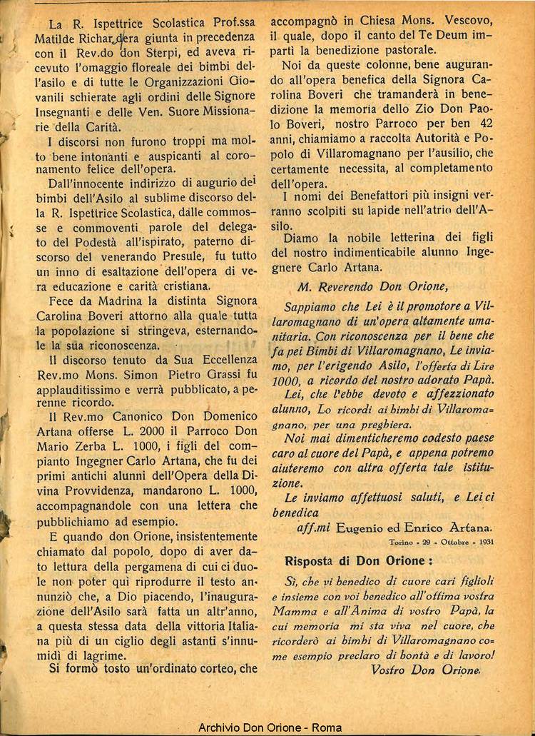 La piccola Opera della Divina Provvidenza, 26, 12, 01-12-1931, pagina 17