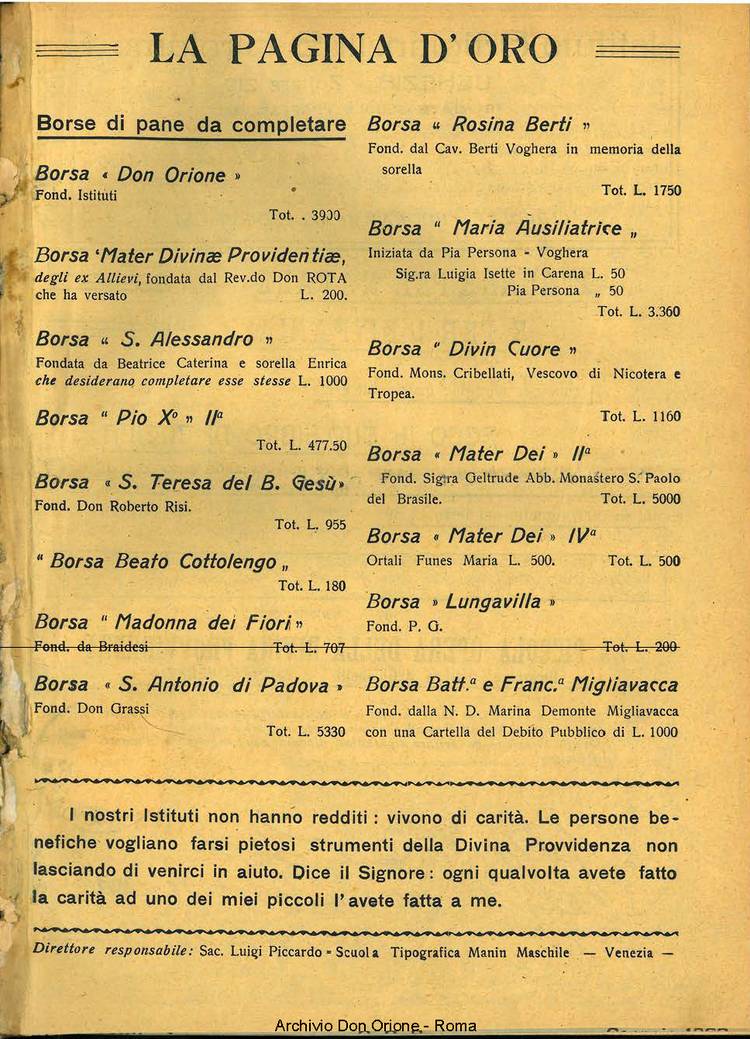 La piccola Opera della Divina Provvidenza, 26, 12, 01-12-1931, pagina 19