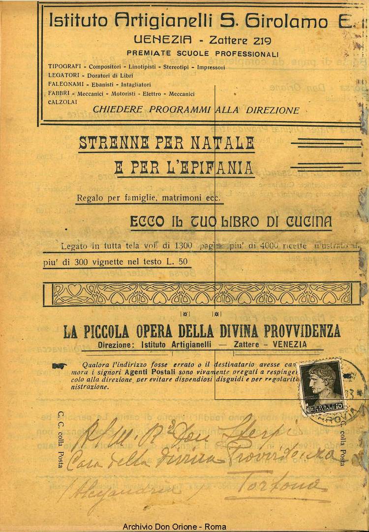 La piccola Opera della Divina Provvidenza, 26, 12, 01-12-1931, pagina 20