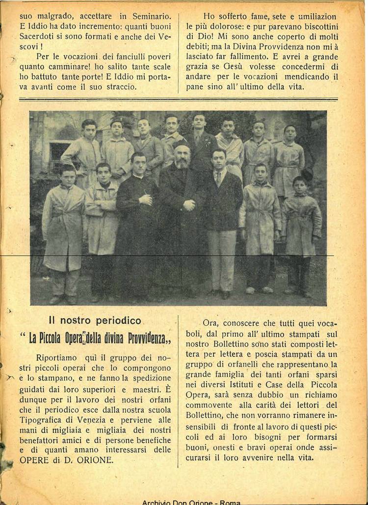 La piccola Opera della Divina Provvidenza, 27, 01, 01-01-1932, pagina 15