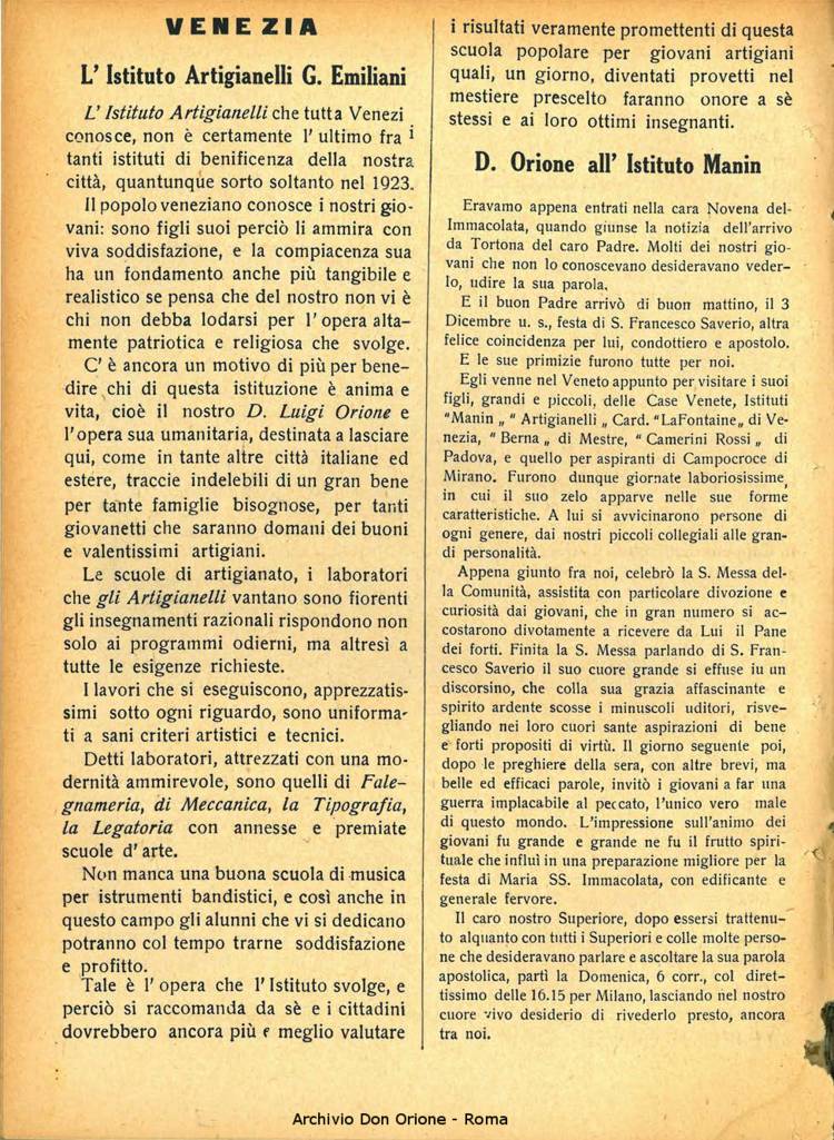 La piccola Opera della Divina Provvidenza, 27, 01, 01-01-1932, pagina 16