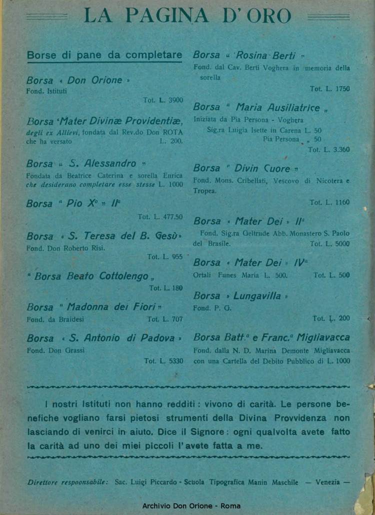 La piccola Opera della Divina Provvidenza, 27, 02, 01-02-1932, pagina 2