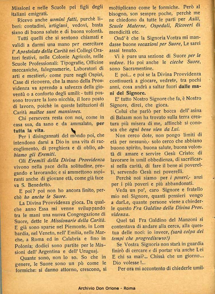 La piccola Opera della Divina Provvidenza, 27, 02, 01-02-1932, pagina 8