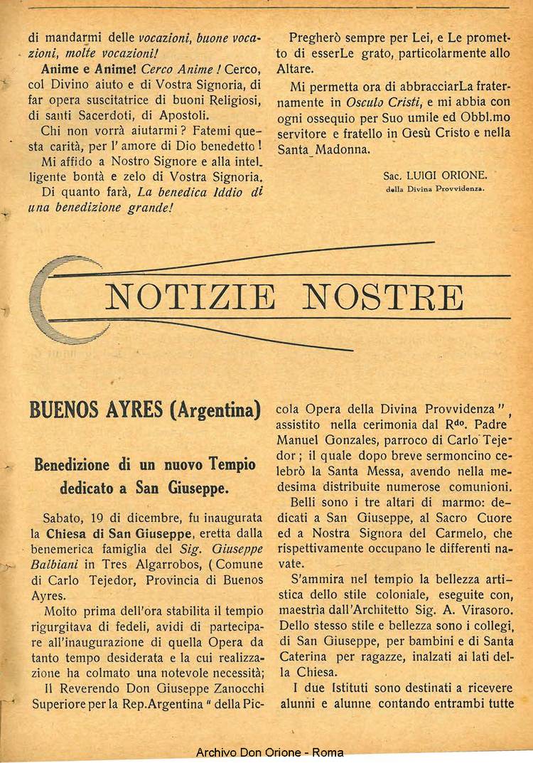 La piccola Opera della Divina Provvidenza, 27, 02, 01-02-1932, pagina 9