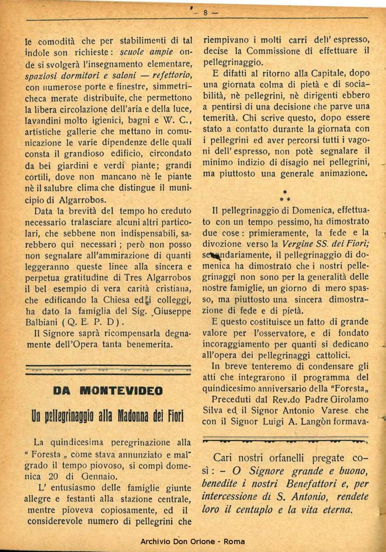 La piccola Opera della Divina Provvidenza, 27, 02, 01-02-1932, pagina 10