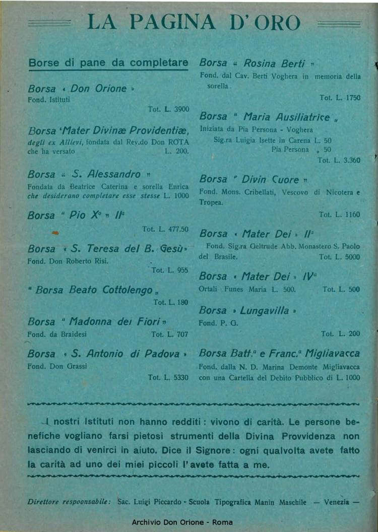 La piccola Opera della Divina Provvidenza, 27, 03, 01-03-1932, pagina 2