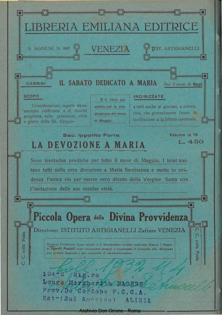 La piccola Opera della Divina Provvidenza, 27, 04, 01-04-1932, pagina 20