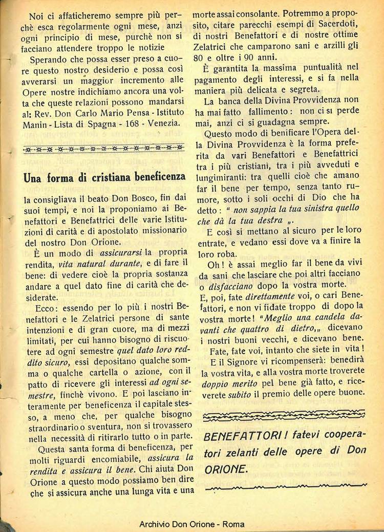 La piccola Opera della Divina Provvidenza, 27, 05, 01-05-1932, pagina 7