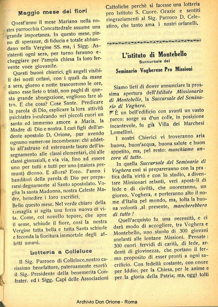 La piccola Opera della Divina Provvidenza, 27, 05, 01-05-1932, pagina 21