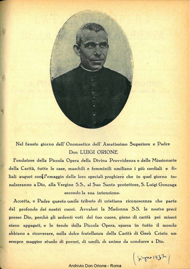 La piccola Opera della Divina Provvidenza, 27, 05, 01-05-1932, pagina 29
