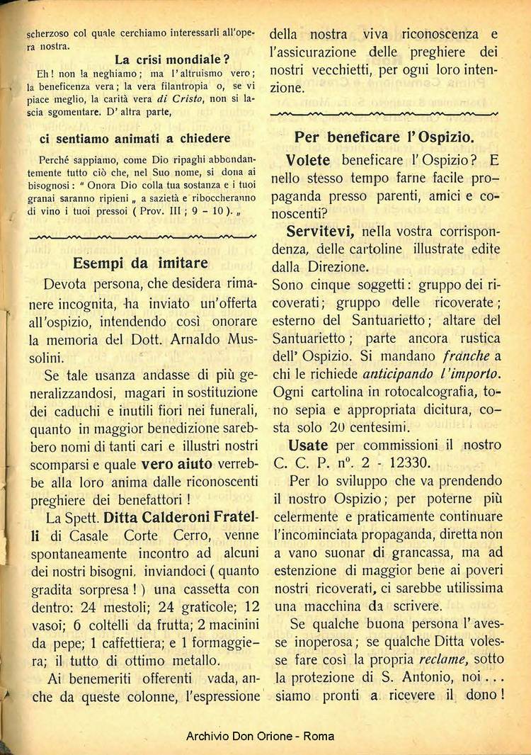La piccola Opera della Divina Provvidenza, 27, 05, 01-05-1932, pagina 42