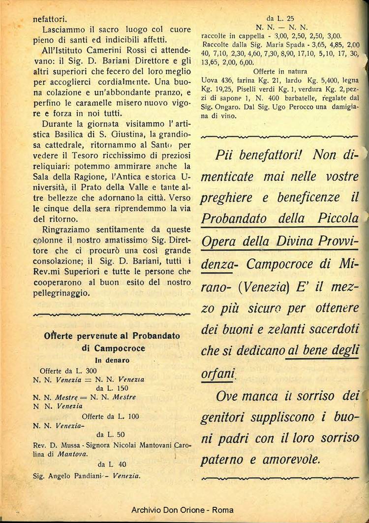 La piccola Opera della Divina Provvidenza, 27, 05, 01-05-1932, pagina 47