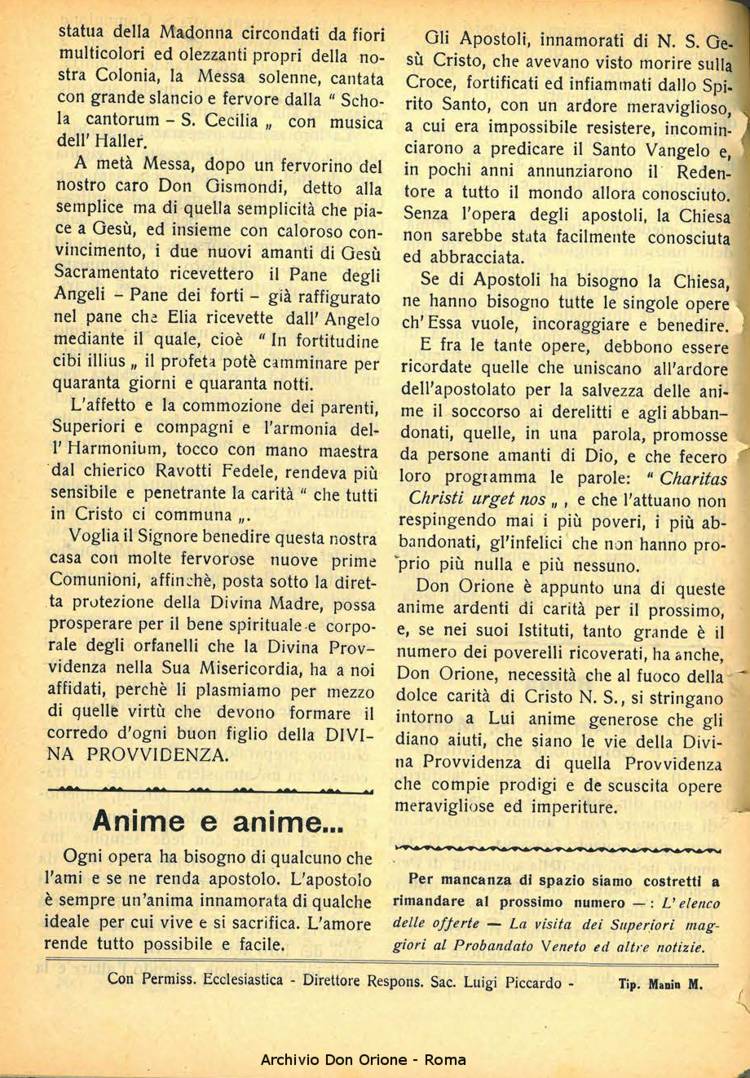 La piccola Opera della Divina Provvidenza, 27, 06, 01-06-1932, pagina 18