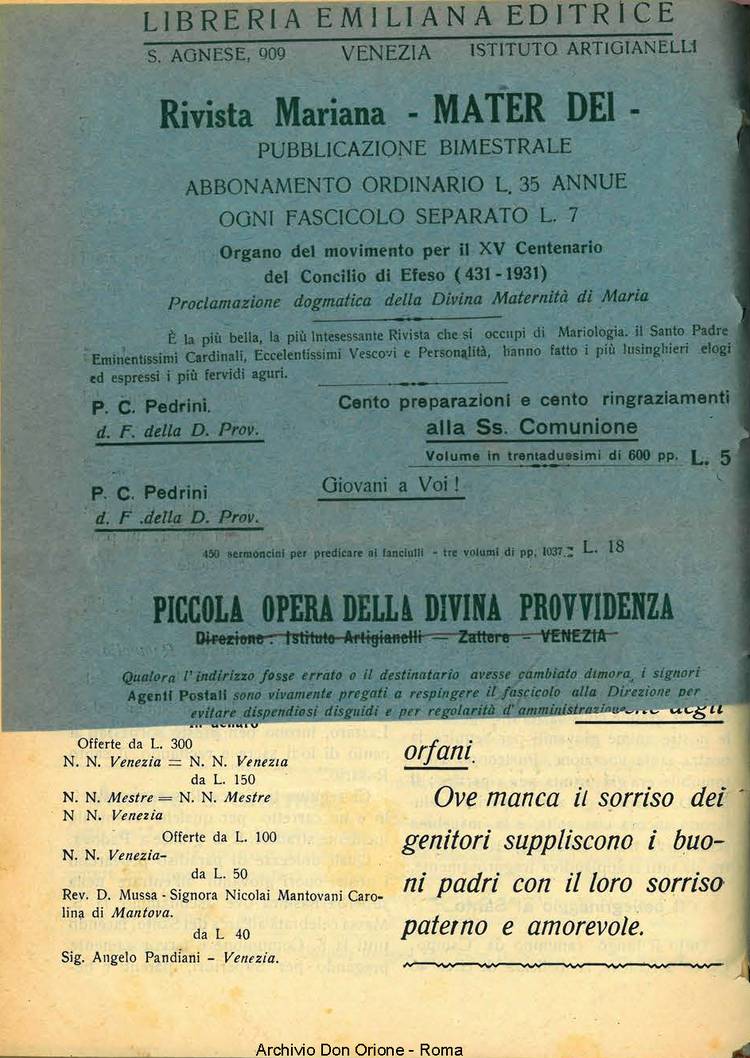 La piccola Opera della Divina Provvidenza, 27, 06, 01-06-1932, pagina 22