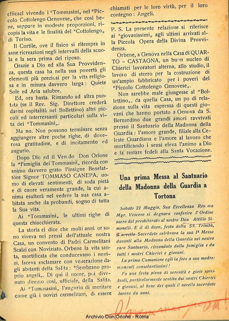 La piccola Opera della Divina Provvidenza, 27, 07, 01-07-1932, pagina 9