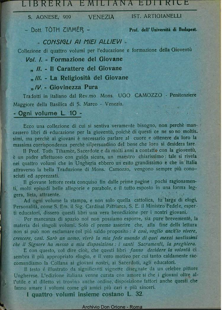 La piccola Opera della Divina Provvidenza, 27, 08, 01-08-1932, pagina 15