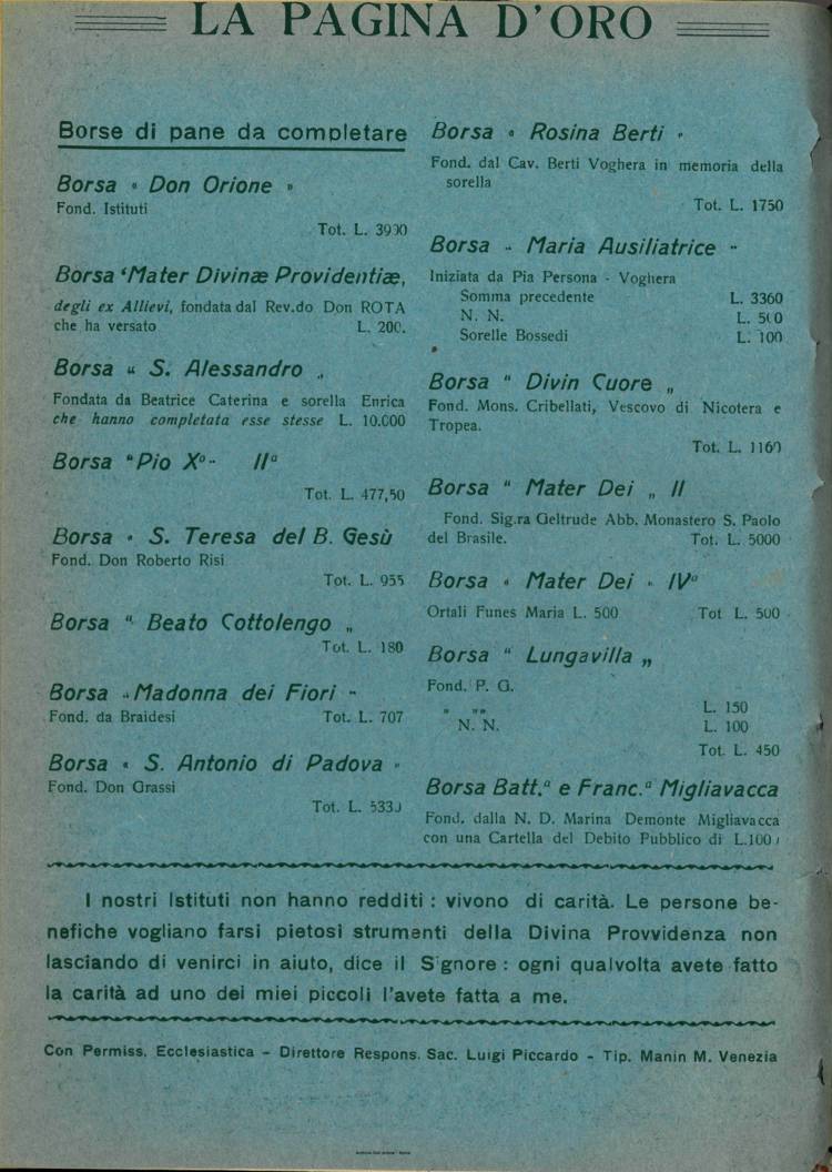 La piccola Opera della Divina Provvidenza, 27, 09, 01-09-1932, pagina 2