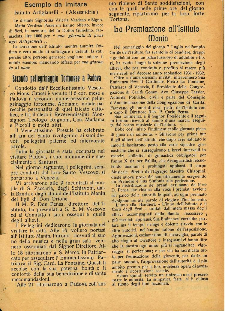 La piccola Opera della Divina Provvidenza, 27, 09, 01-09-1932, pagina 15