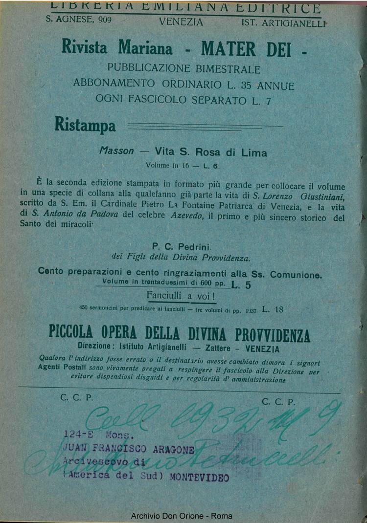 La piccola Opera della Divina Provvidenza, 27, 09, 01-09-1932, pagina 20