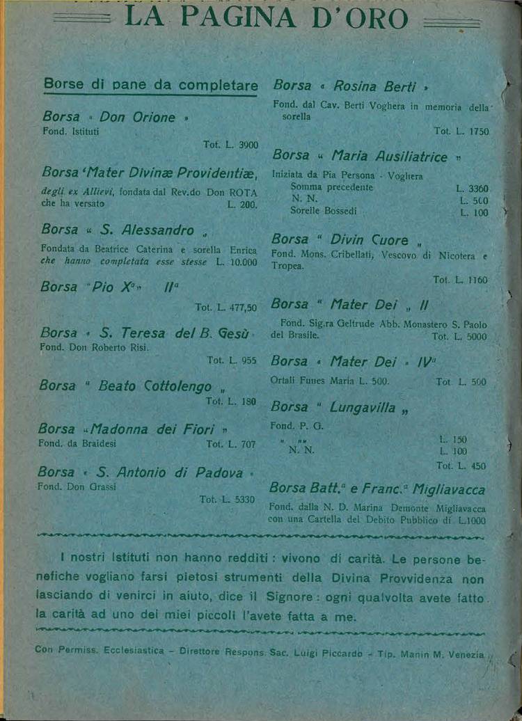 La piccola Opera della Divina Provvidenza, 27, 10, 01-10-1932, pagina 2