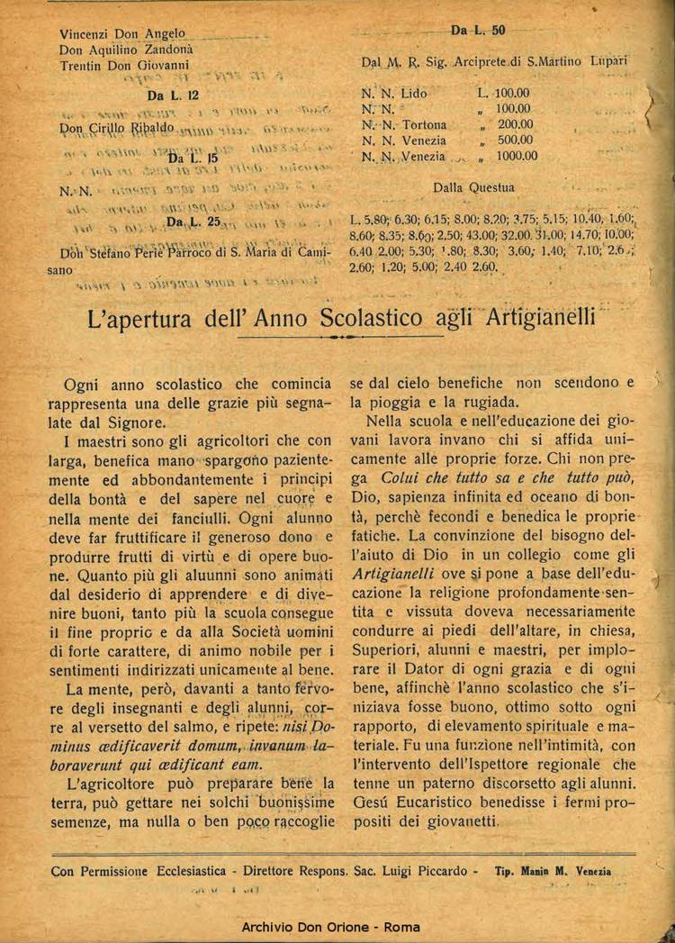 La piccola Opera della Divina Provvidenza, 27, 10, 01-10-1932, pagina 14
