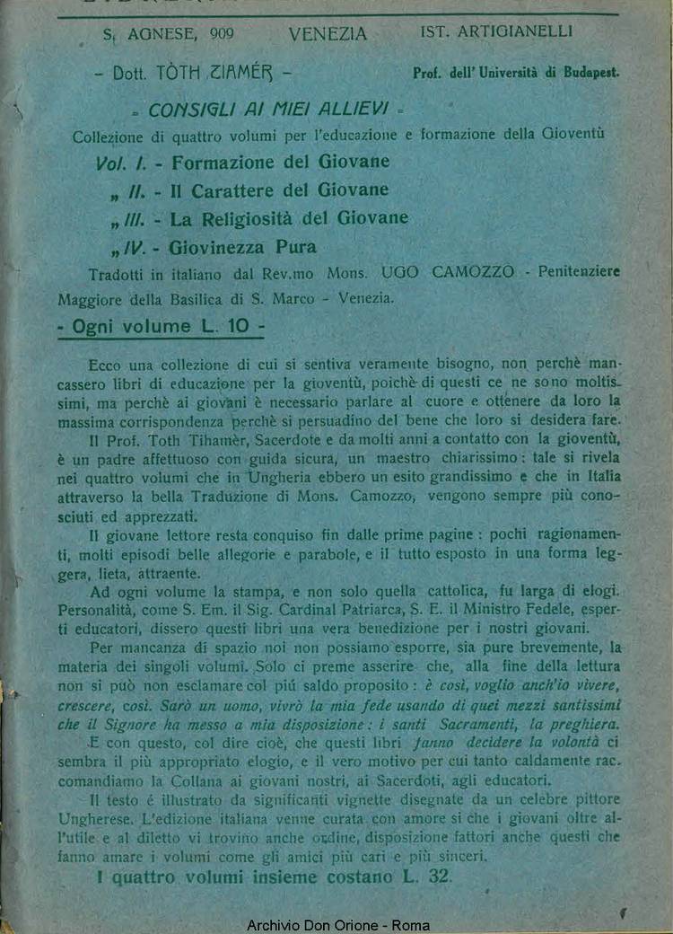 La piccola Opera della Divina Provvidenza, 27, 10, 01-10-1932, pagina 15