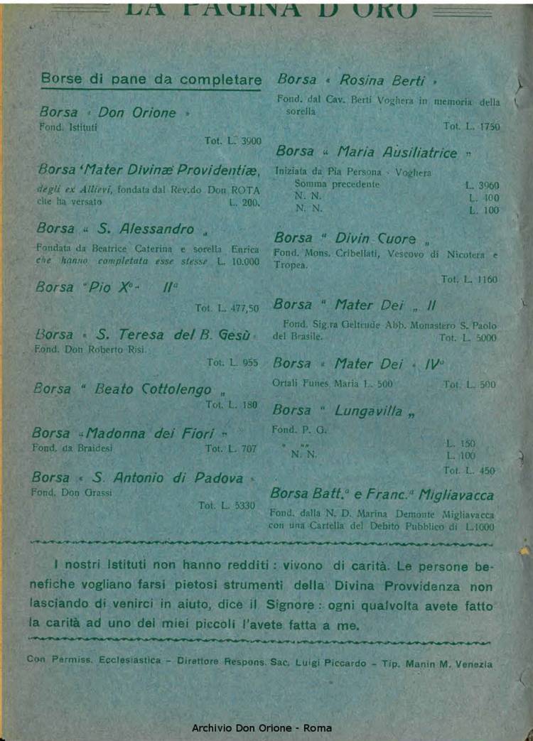 La piccola Opera della Divina Provvidenza, 27, 11, 01-11-1932, pagina 2