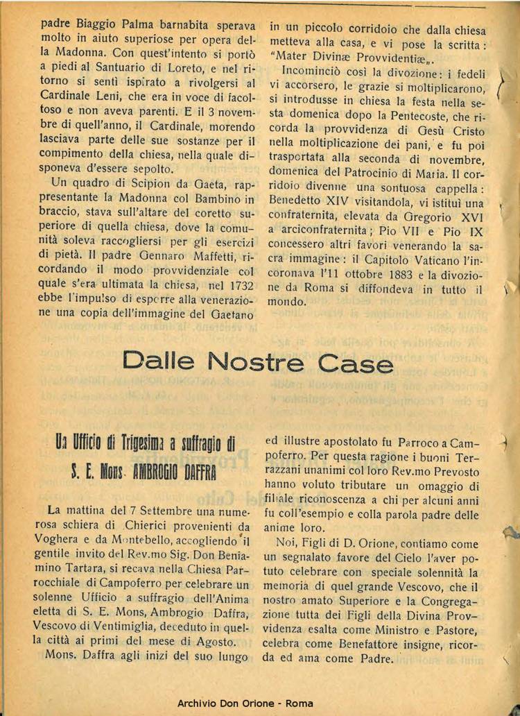 La piccola Opera della Divina Provvidenza, 27, 11, 01-11-1932, pagina 6