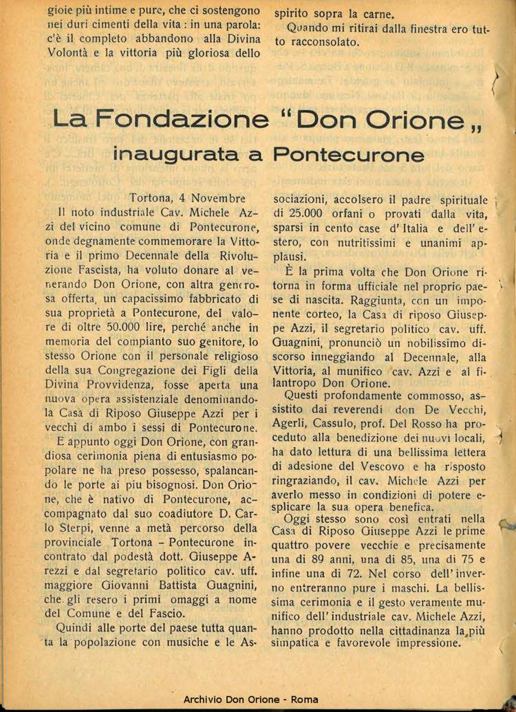 La piccola Opera della Divina Provvidenza, 27, 11, 01-11-1932, pagina 8
