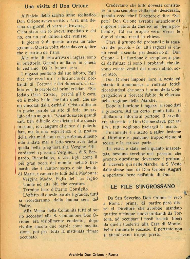 La piccola Opera della Divina Provvidenza, 27, 11, 01-11-1932, pagina 14