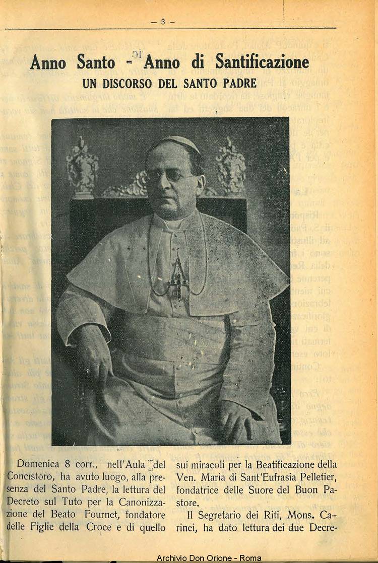 La piccola Opera della Divina Provvidenza, 28, 01, 01-01-1933, pagina 3