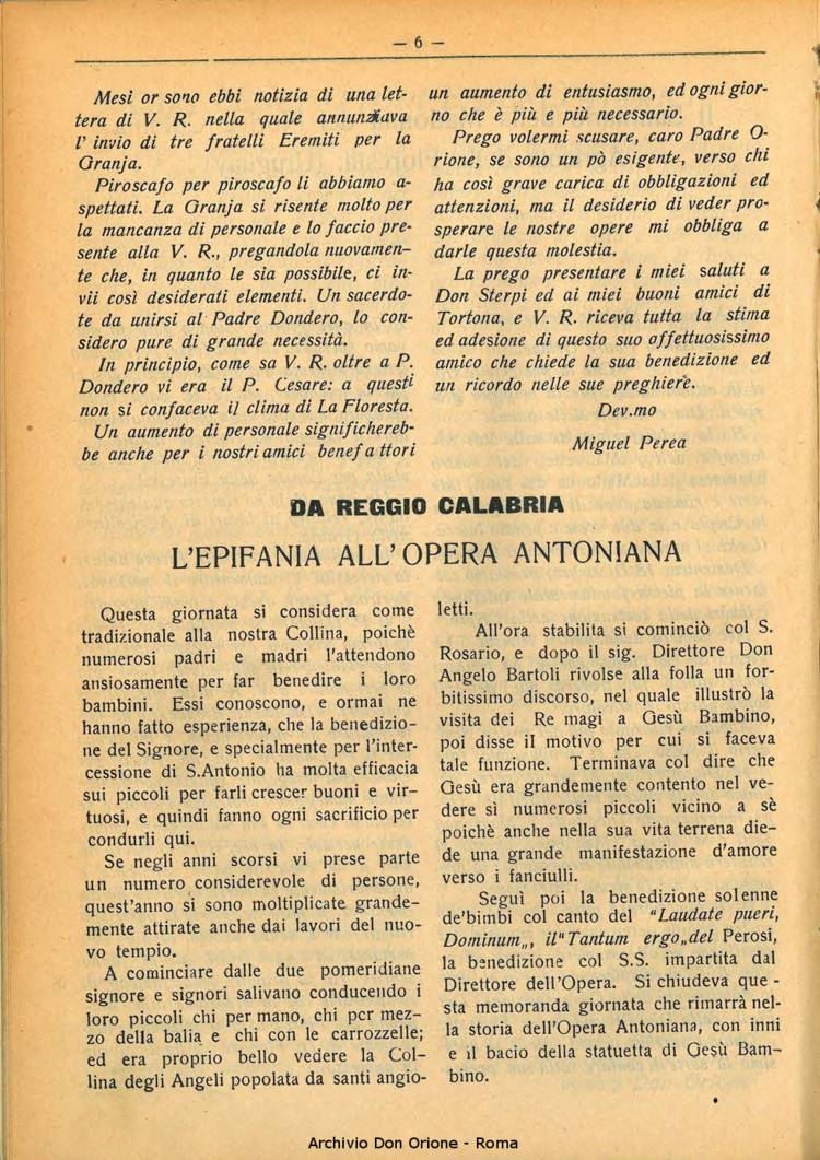 La piccola Opera della Divina Provvidenza, 28, 02, 01-02-1933, pagina 6