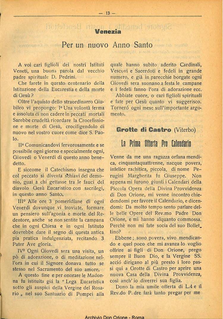La piccola Opera della Divina Provvidenza, 28, 02, 01-02-1933, pagina 13