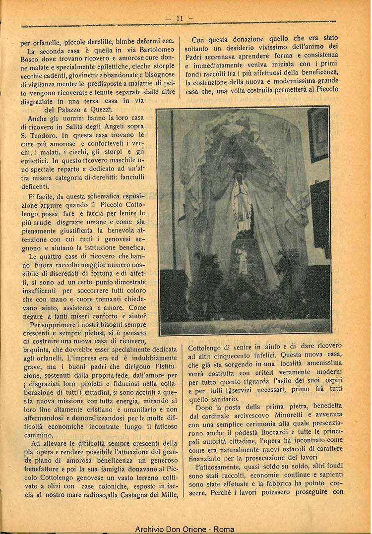 La piccola Opera della Divina Provvidenza, 28, 03, 01-03-1933, pagina 11