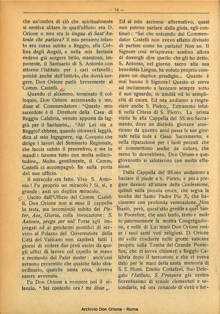 La piccola Opera della Divina Provvidenza, 28, 04, 01-04-1933, pagina 14