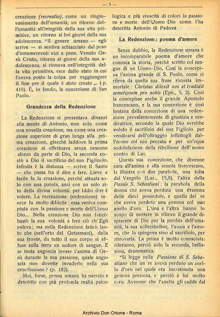 La piccola Opera della Divina Provvidenza, 28, 05, 01-05-1933, pagina 3