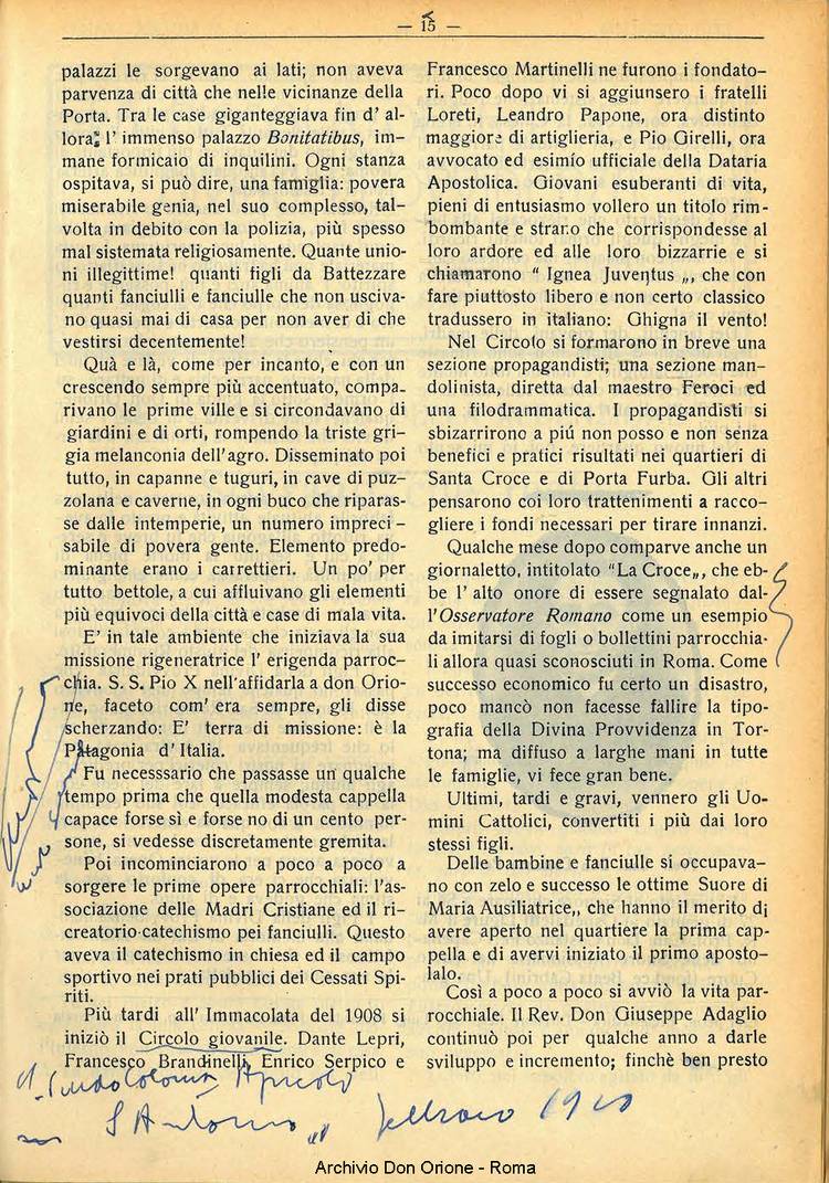 La piccola Opera della Divina Provvidenza, 28, 05, 01-05-1933, pagina 15