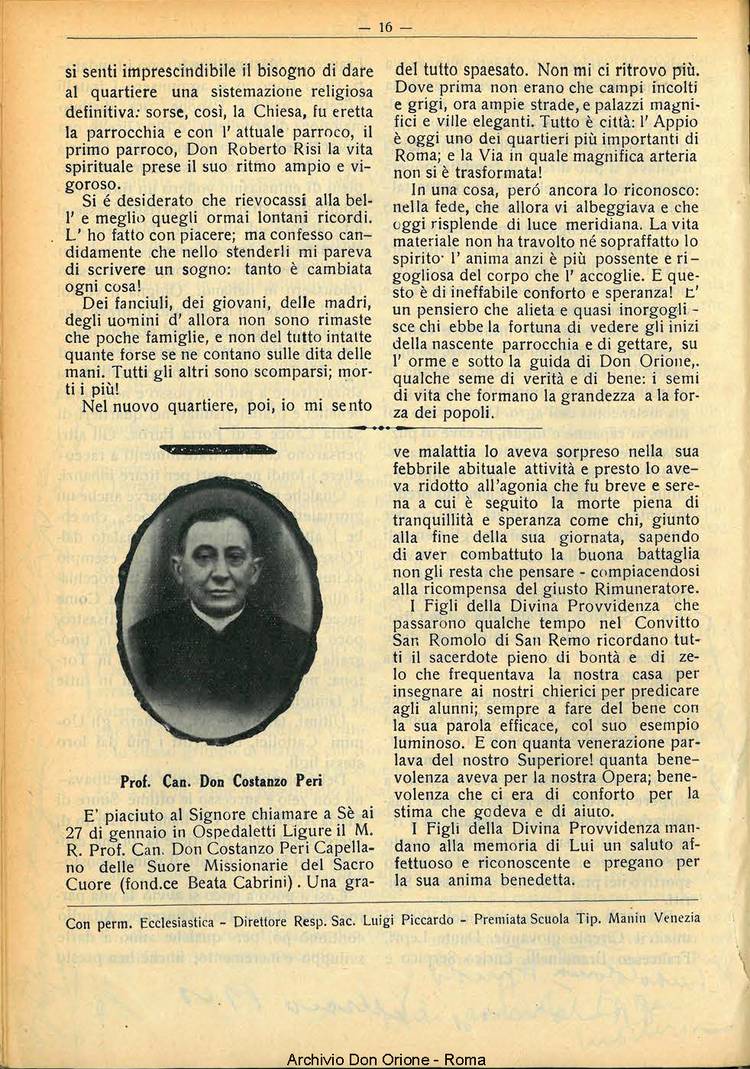La piccola Opera della Divina Provvidenza, 28, 05, 01-05-1933, pagina 16