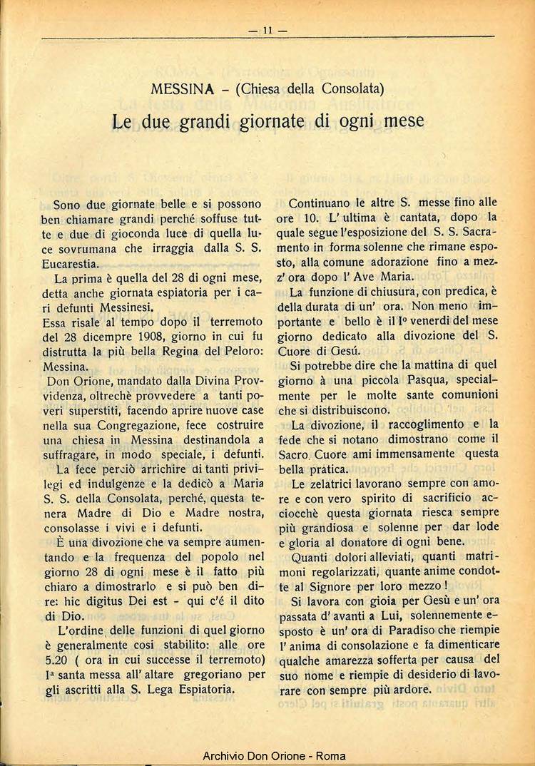 La piccola Opera della Divina Provvidenza, 28, 06, 01-06-1933, pagina 11