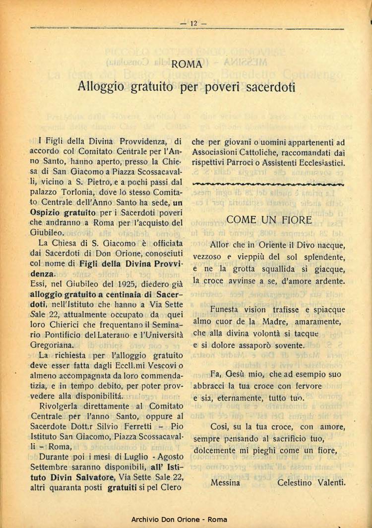 La piccola Opera della Divina Provvidenza, 28, 06, 01-06-1933, pagina 12
