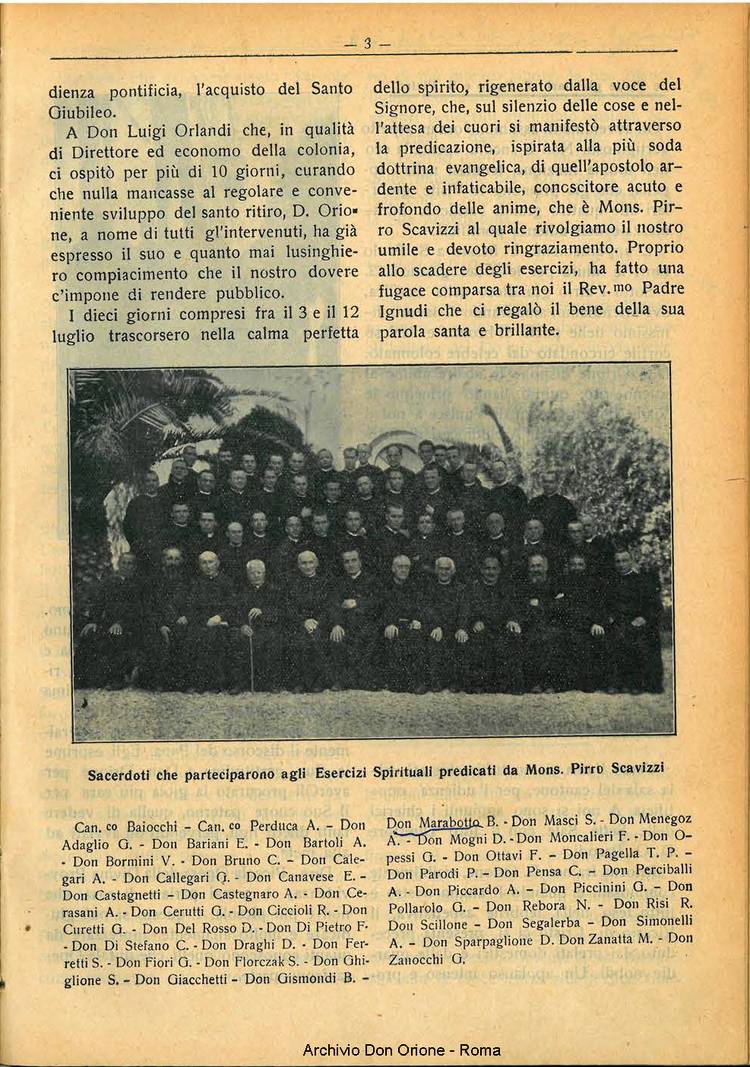 La piccola Opera della Divina Provvidenza, 28, 08, 01-08-1933, pagina 3