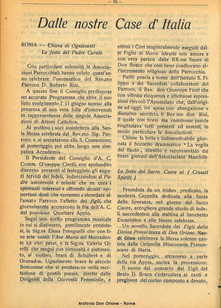 La piccola Opera della Divina Provvidenza, 28, 08, 01-08-1933, pagina 10