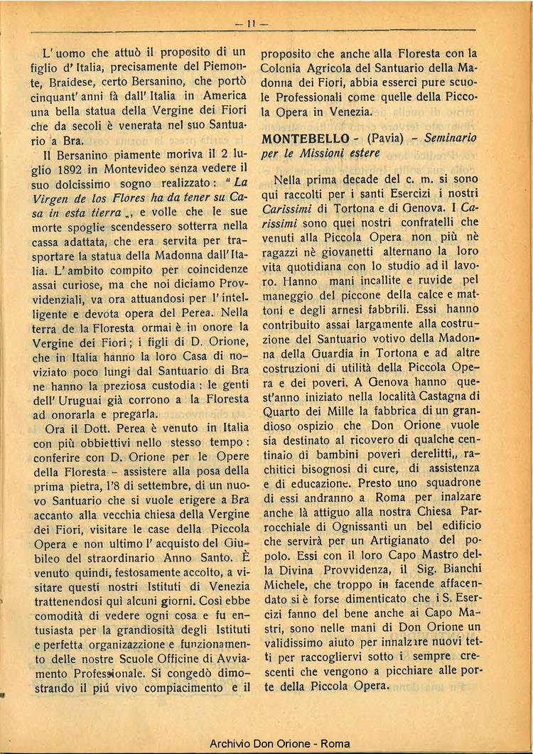 La piccola Opera della Divina Provvidenza, 28, 09, 01-09-1933, pagina 11