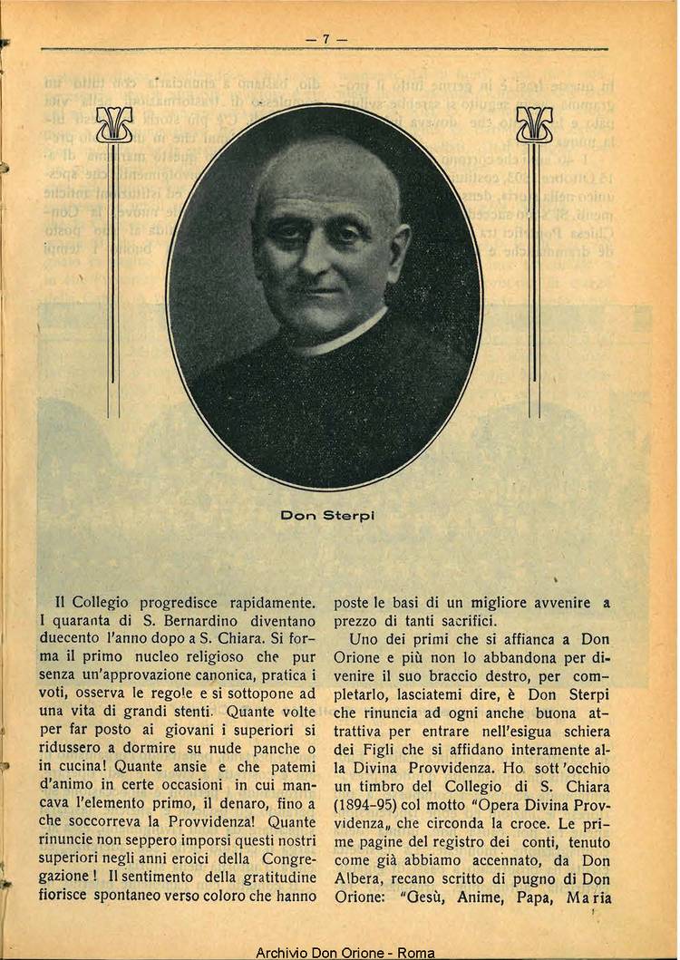 La piccola Opera della Divina Provvidenza, 28, 10, 01-10-1933, pagina 7