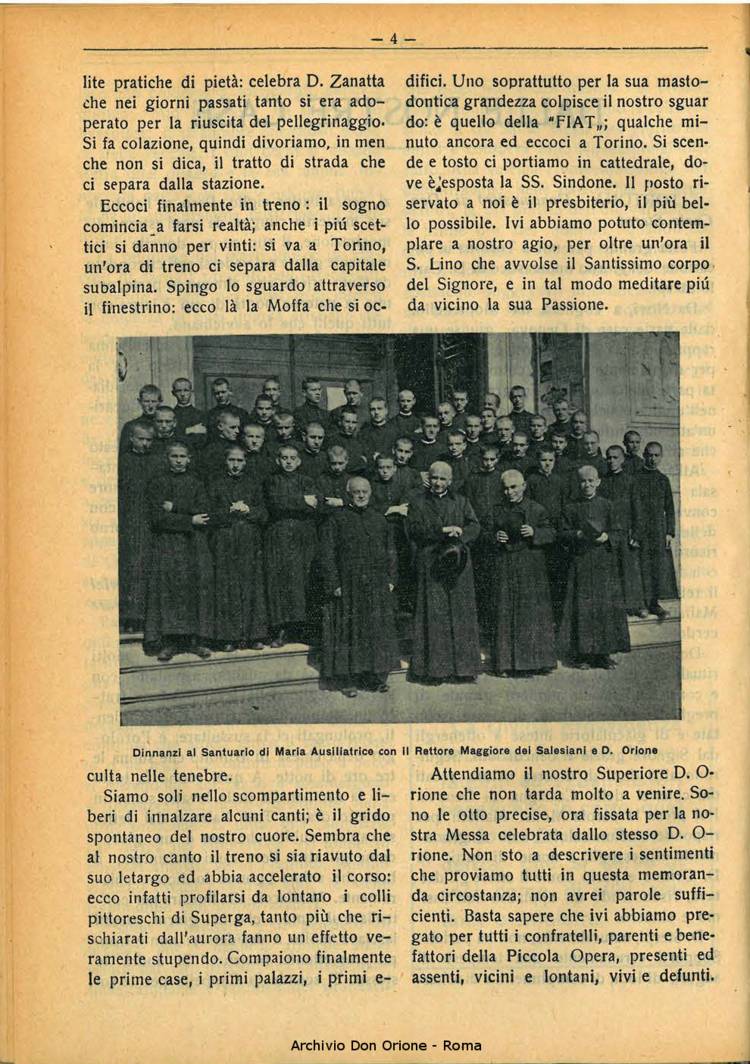 La piccola Opera della Divina Provvidenza, 28, 11, 01-11-1933, pagina 4